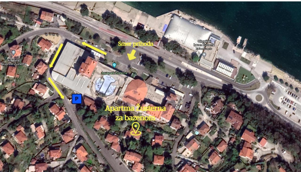 Apartma Zusterna Za Bazenom Копер Екстериор снимка